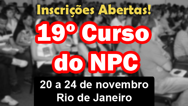 19 curso anual npc rio 2013