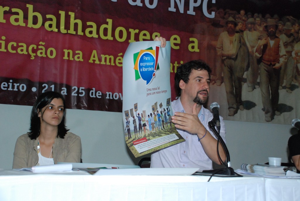 João Brant divulga Campanha "Para Expressar a Liberdade"
