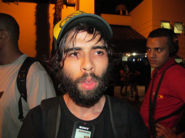 Felipe Peçanha foi um dos detidos na noite de ontem, no Rio