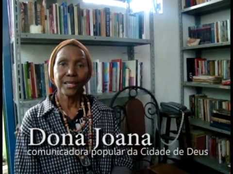 Dona Joana (Cidade de Deus) e o curso de comunicação popular do NPC