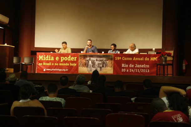 José Rebouças (RN), Alexandre Haubrich (RS) e Nilton Viana (SP) durante 19º Curso Anual