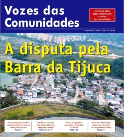 Jornal Vozes das Comunidades 2010