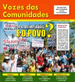Jornal Vozes das Comunidades 2012