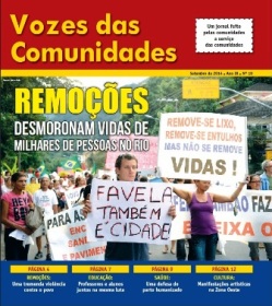 Jornal Vozes das Comunidades 2014