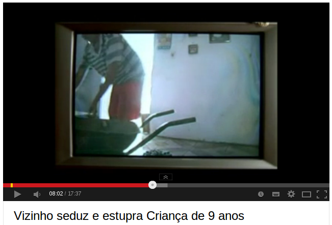 Estupro de menina de 9 anos transmitido pela TV no Ceará