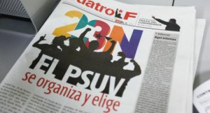 PSUV lança jornal diário, um  exemplo para o PT