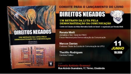 Lançamento do livro “Direitos Negados” na Livraria Antonio Gramsci