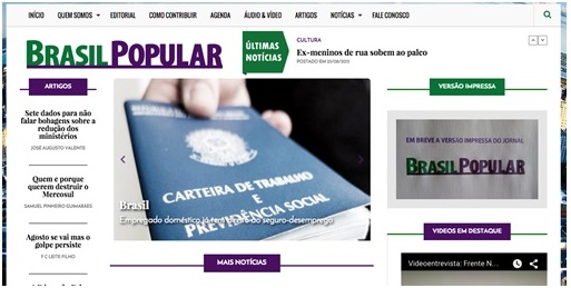 Jornal Popular é lançado em Brasília