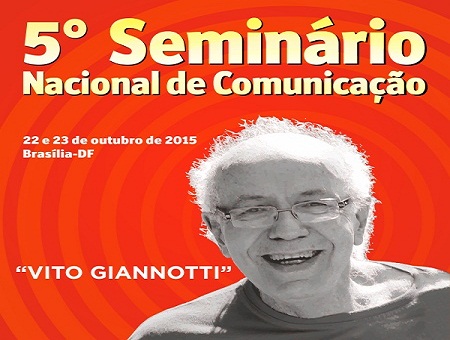 CNTE realiza V Seminário de Comunicação “Vito Giannotti”