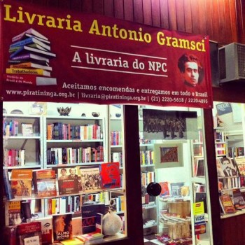 Venha visitar a Livraria Antonio Gramsci!