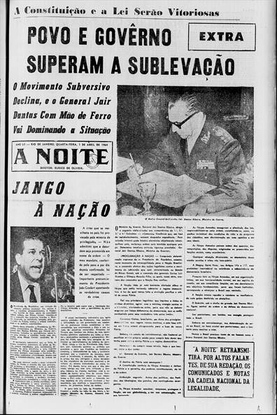 20 capas de jornais e revistas: em 1964, a imprensa disse sim ao golpe