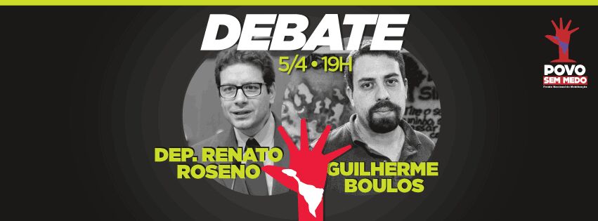 Renato Roseno e Guilherme Boulos participam de debate na Universidade Federal do Ceará