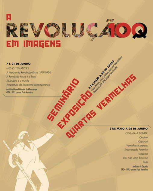 UFRJ realiza exposição e seminário sobre a Revolução Russa de 1917