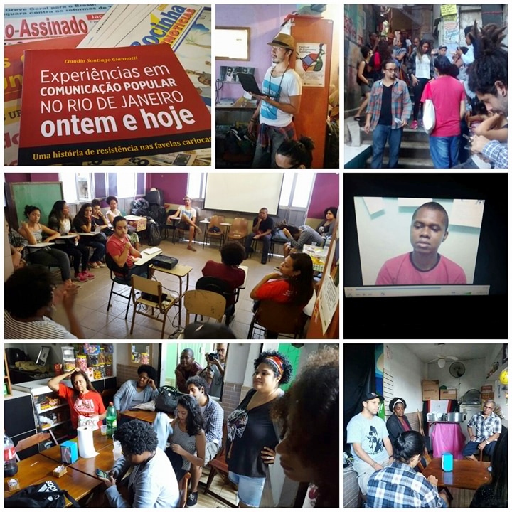Curso Vito Giannotti de Comunicação Popular promove aula e troca de experiências na favela Santa Marta