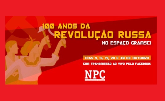 100 anos da Revolução Russa no Espaço Gramsci: confira os vídeos!