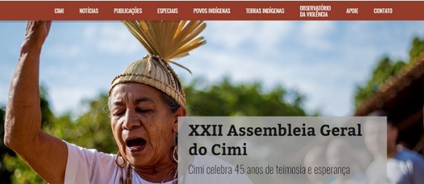 Novo site do Cimi pretende aprimorar contribuição à causa indígena
