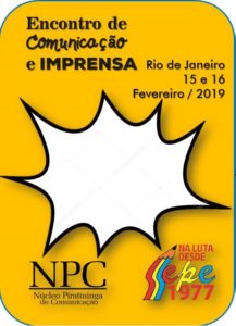 Encontro de comunicação e imprensa