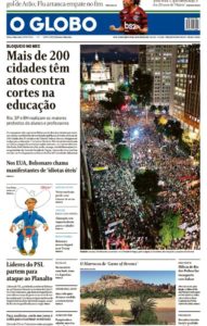 Confira a repercussão das manifestações em todo o país contra o corte das verbas para a educação