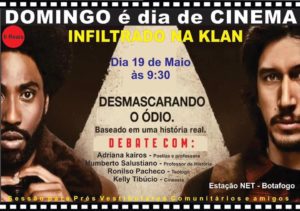 domingo é dia de cinema