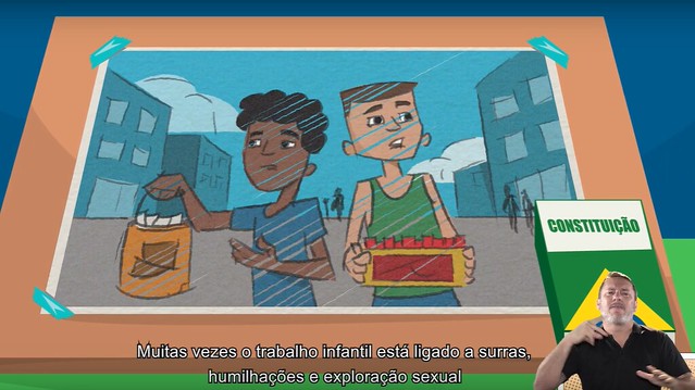 Ministério Público do Trabalho lança desenho animado sobre trabalho infantil