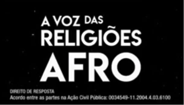 voz religioes afro