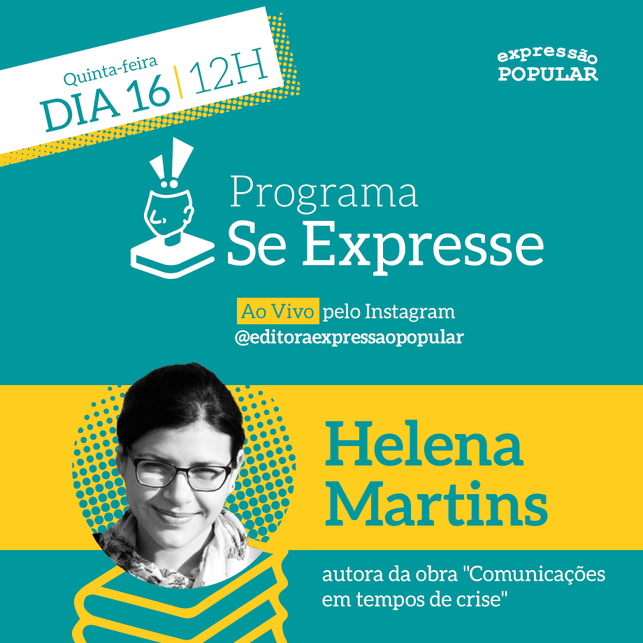 Programa Se Expresse conversa com escritora Helena Martins