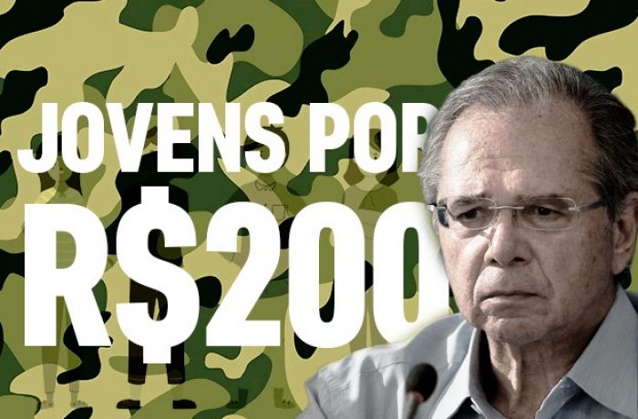 Guedes quer pagar R$ 200 para jovem abrir estrada e aprender disciplina da ditadura