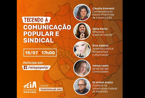 Vamos tecer juntas e juntos a Comunicação Popular?