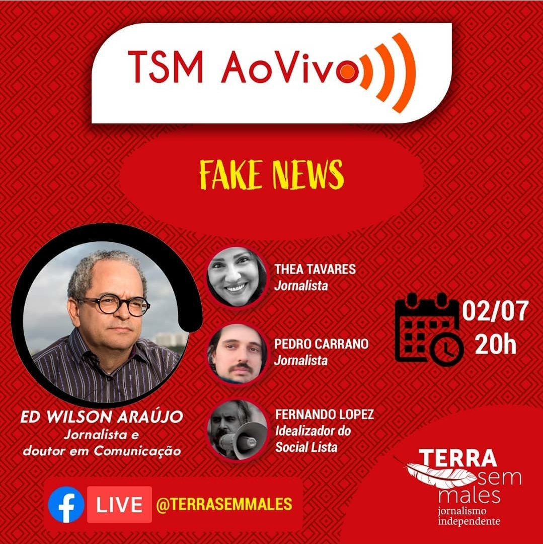 Programa TSM Ao Vivo debate FakeNews