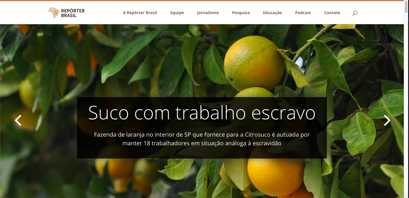 Hackers tiram o site da Repórter Brasil do ar