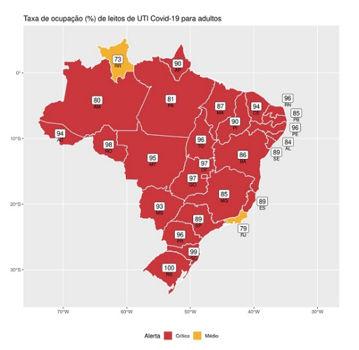 Fiocruz diz que Brasil vive “maior colapso sanitário e hospitalar da história”: entenda os motivos