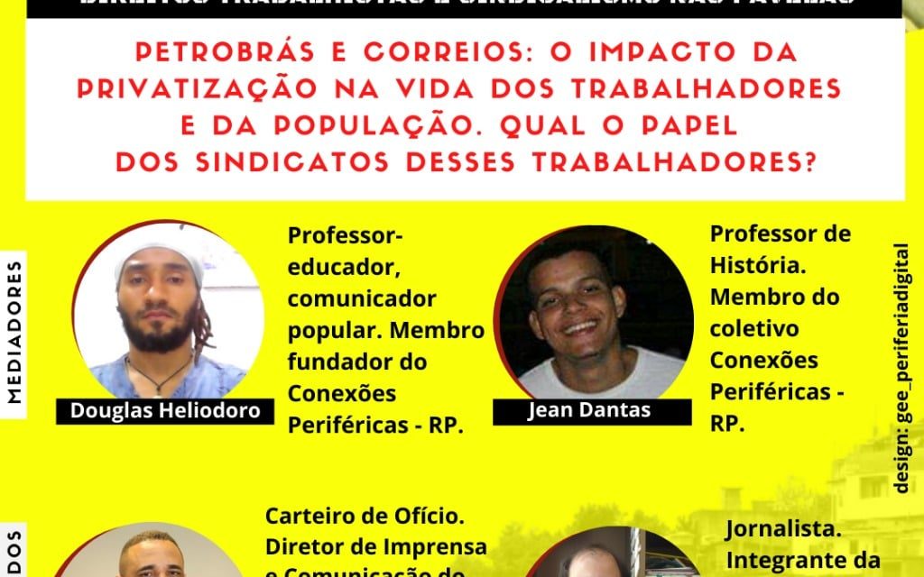 Conexões periféricas debate sindicalismo e favela