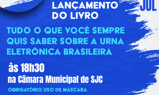 SindCT lança livro sobre a urna eletrônica brasileira