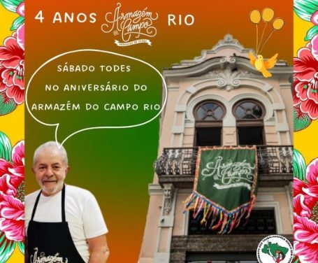 Armazém do Campo do MST completa 4 anos no RJ