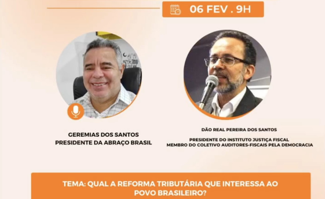 Programa Abraço Entrevista debate reforma tributária