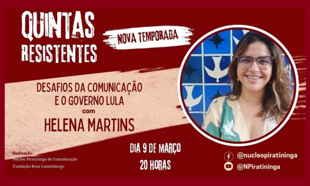 Quintas Resistentes 2023: veja como foi a entrevista com Helena Martins