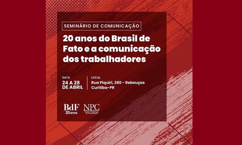 Seminário de Comunicação Sindical e Popular em Curitiba