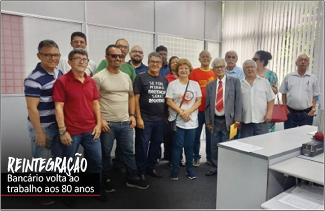 Sindicalista perseguido pela ditadura é reintegrado ao posto de trabalho após 59 anos