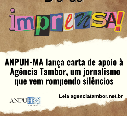 Agência Tambor recebe apoio da ANPUH– MA