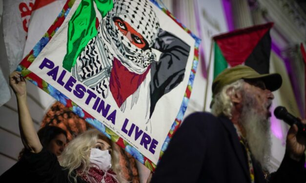 19/10: ato em solidariedade ao povo palestino no Rio de Janeiro