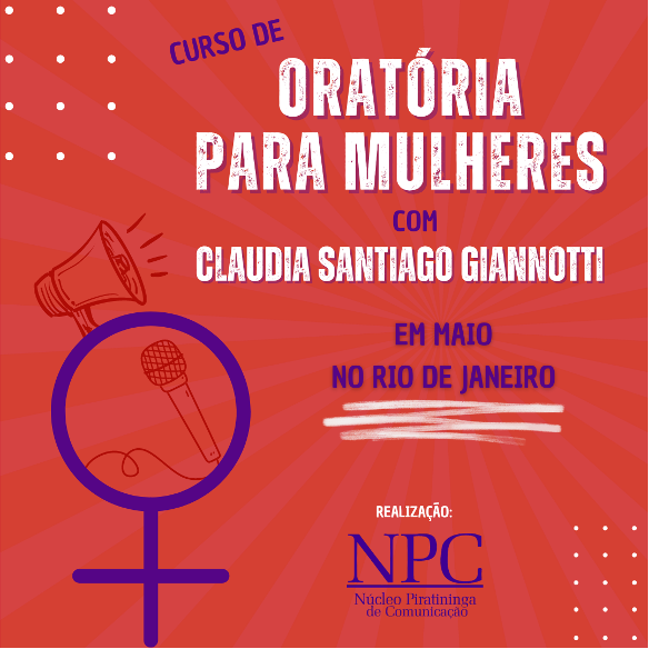 NPC promove Curso de Oratória para mulheres