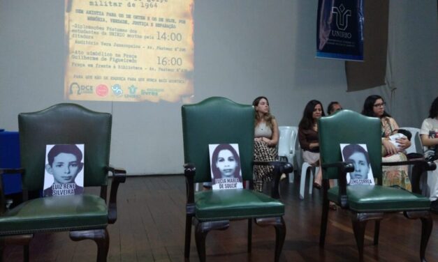 UNIRIO cria grupo para resgatar a memória da resistência contra a ditadura