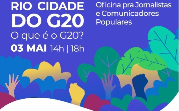 G20 para jornalistas e comunicadores populares