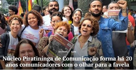 Núcleo Piratininga de Comunicação forma há 20 anos comunicadores com o olhar para a favela
