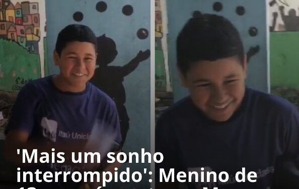 “Mais um sonho interrompido”