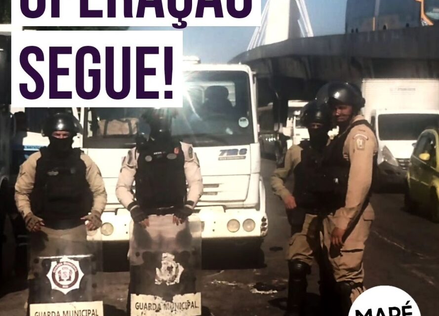 Mais um dia de operação policial na Maré