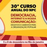 30º Curso Anual do NPC: faltam menos de 2 meses!