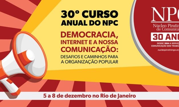 30º Curso Anual do NPC: faltam menos de 2 meses!