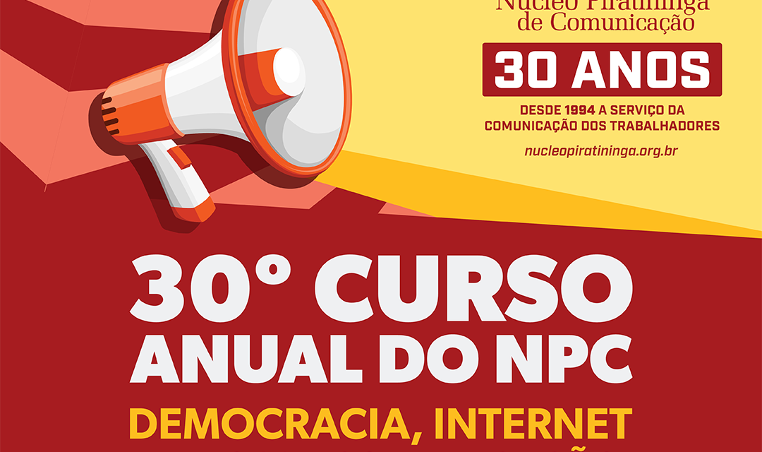 O 30º Curso Anual do NPC vem aí!