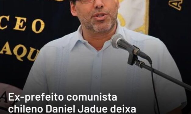 Daniel Jadue, ex-prefeito de Recoleta e membro do Partido Comunista do Chile, é solto